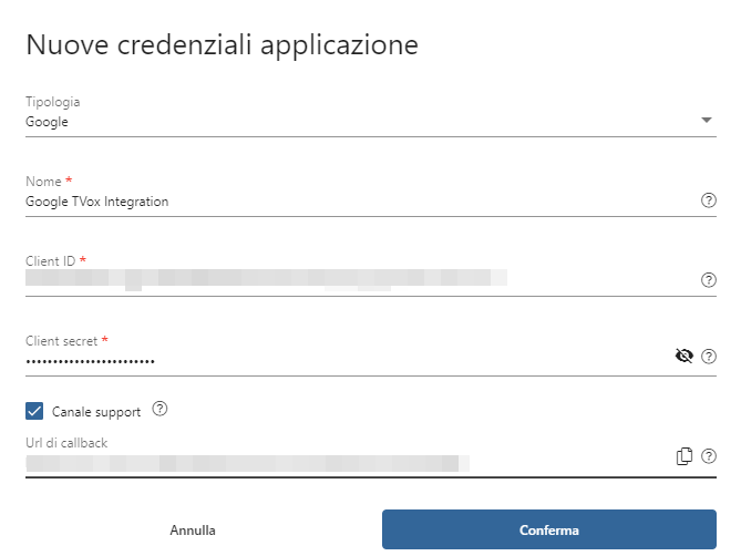 credentials-occ-config